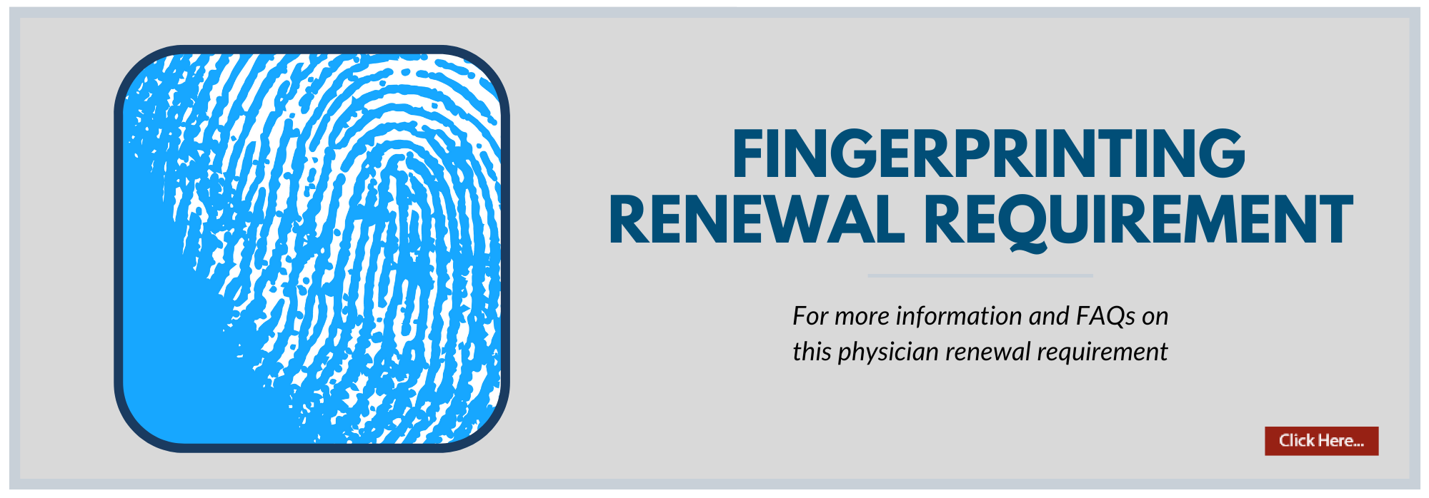 Rotator image for physician fingerprinting